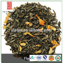 Hot sale flavored jasmine green tea from tea manufacturer